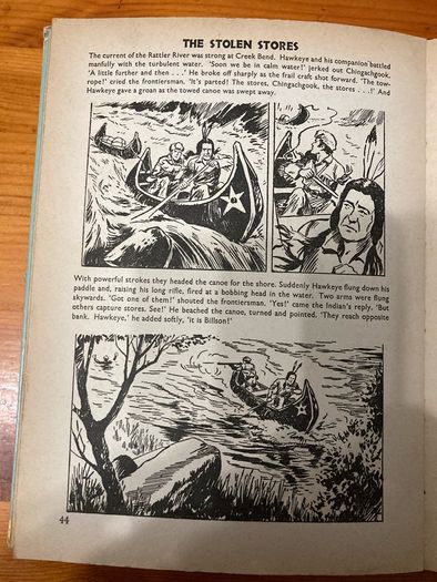 Western annual:'Hawkeye And The Last of the Mohicans' Annual No.1 / 1958
