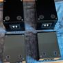 KEF R50 Dolby Atmos Modules Black Lacquer Mint, Boxed, (4 Available) Image 4