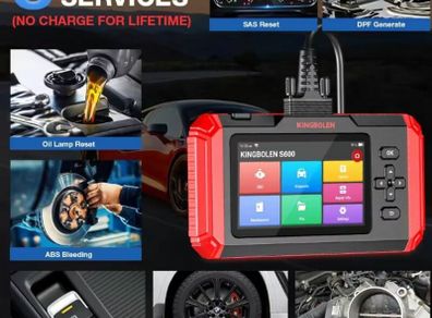 2024 Kingbolen S600 Obd2 Car Diagnostic