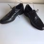 Mens Samuel Windsor Black all leather Brogues size 8 Handmade in England Image 4