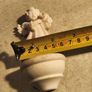 A holy water font  a small cherub angel statue .small religious decorative item, Image 3