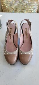 Pedro Anton leather wedges Sz 36 (Fit 3-3.5UK) - Rrp 75