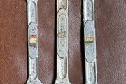 Set of 3 vintage King Dick spanners Military Marked