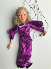 Vintage Thunderbirds String Puppet 'Lady Penelope'