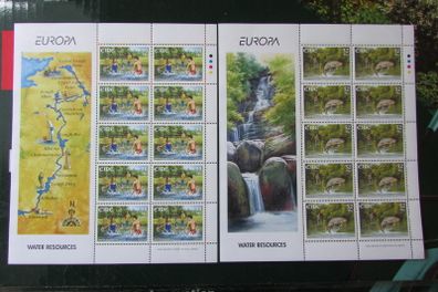 Ireland 2001.Europa.2 x Sheetlets.20 Stamps.MNH.