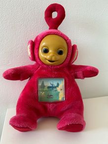 Vintage Teletubby Po with Moving screen