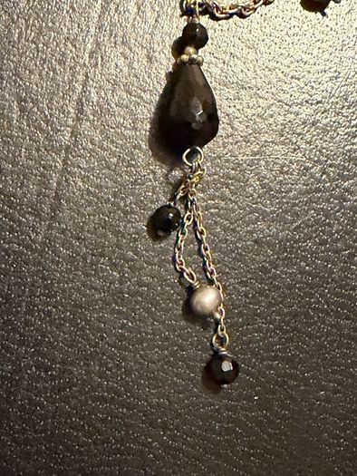 silver necklace
