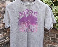 Take That Progress Live 2011 concert t-shirt The last time the full line up toured together  In great condition Front and back print Size small