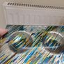 Large Vincenza Collection Glass Tealight Candle Holder Image 8