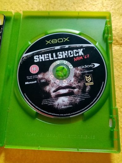 Shellshock Shell shock Xbox Original Games Original Pal version