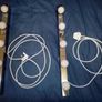 2 vanity wall lamp Led Lights with plugs. Image 2