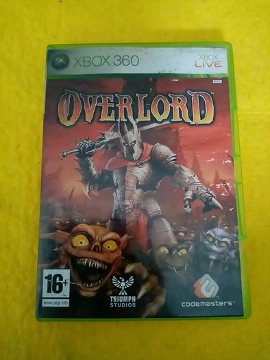 Overlord Xbox 360 games Original