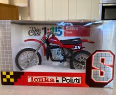 Gilera motorcycle Cross Scale 1/15 Polistil Tonka Rare