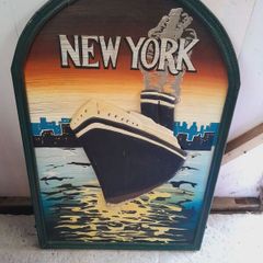 vintage pub sign