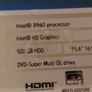 Packard Bell EasyNote TV, 4GB DDR3 Ram, 500GB HDD, Intel B960 Processor, DVD Super Multi DL drive, Image 7