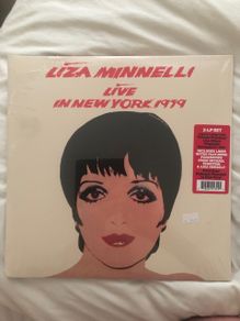 Liza Minnelli Live New York 1979 Red Vinyl New Sealed