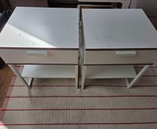 ikea bed side lockers