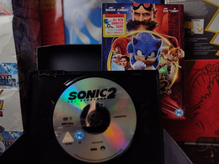 Sonic the Hedgehog 2 ! DVD ! with Slipcase ! 2022 ! Jim Carrey !