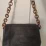 Ted Baker Leather Tortoise Shell Chain Link Bag Image 2