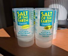 5 x Salt of the Earth Classic Natural Deodorant Crystal 90g each
