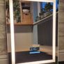 LED Bathroom Mirror Bluetooth Speakers Fog Free Image 3