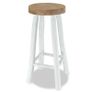 Bar Stool Solid Teak Wood Image 2