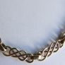 Vintage 9Ct Yellow Gold 375 Celtic Bracelet 3,95g -L 8" Image 9