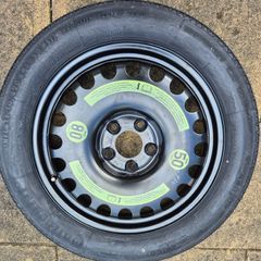 Genuine Mercedes-Benz space saver spare wheel and tyre. 155/70 R17