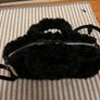 MONKII Black Fluffy Bag - Brand New Image 4