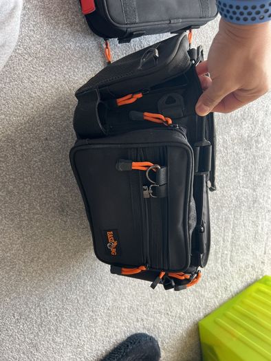Fishing Tackle Bags Large-capacity Crossbody Bag Multi-pocket for Outdoor Hiking