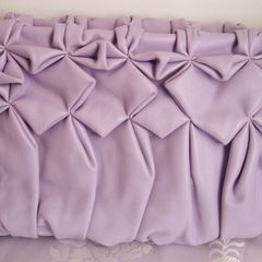 Purple Debs Prom Wedding Evening Clutch Purse Bag Handbag