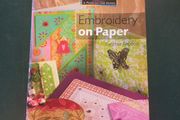 Embroidery on paper by Cynthia Rapson