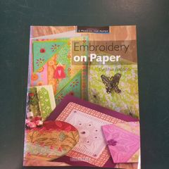 Embroidery on paper by Cynthia Rapson