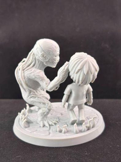 3D Printed Vecna and Will (Stranger Things) Figurine
