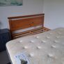 King size bed and mattress Image 2