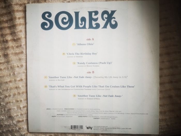 Solex - Athens Ohio Indie Experimental