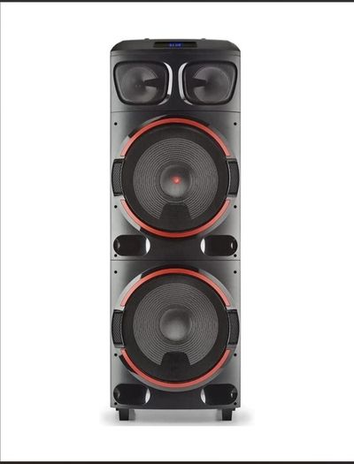 NGS WILD Dub 3 Speaker 1200 N Bluetooth AUX USB Mega Bass SD LED Remote Control