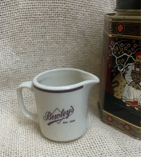 Dublin advertising  Tea Caddy and Jug
