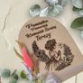 Personalised First Communion Wooden Card Image 3
