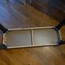 Dark Brown solid wood bench Image 6