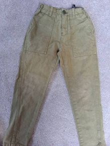Zara khaki 6-7 jeans