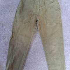 Zara khaki 6-7 jeans