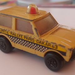 Selection of vintage toy cars