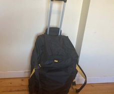 A.SAKS Rolling Wheeled Duffel Bag | Very Good Condition