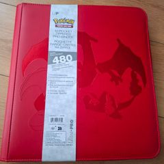 Ultra Pro Pokemon Elite Series Charizard 12-Pocket Zippered PRO Binder