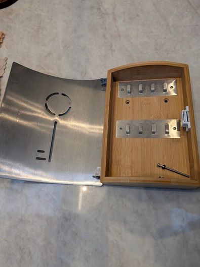 Wooden key box