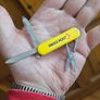 Victorinox Classic Sd 58mm Swiss Army Knife Swiss Post Issued Collectable Image 4