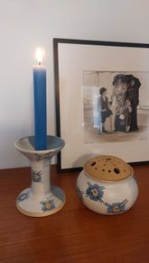 Two Fabulous Items, Hand-Potted by the Popular and Collectable Irish Potter Suzanne May, Circa 1990's, Priced Individually