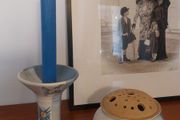 Two Fabulous Items, Hand-Potted by the Popular and Collectable Irish Potter Suzanne May, Circa 1990's, Priced Individually