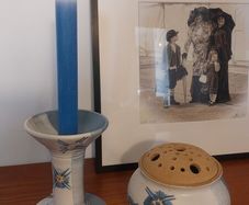 Two Fabulous Items, Hand-Potted by the Popular and Collectable Irish Potter Suzanne May, Circa 1990's, Priced Individually
